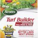 Scotts Turf Builder WinterGuard Fall Weed & Feed5, Weed Killer Plus Fall Fertilizer, 12,000 sq. ft., 33.84 lbs.