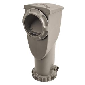 Funsicle SkimmerPlus 1,500 GPH 2-in-1 Filter Pump and Skimmer System for Above Ground Swimming Pools - Easy Pool Cleaning & Maintenance (Grey)