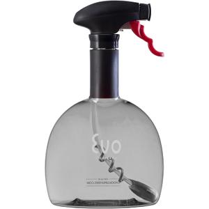 Evo Oil Sprayer Original, Non-Aerosol for Olive, Cooking Oils, and Vinegars, Charcoal, 18-Ounce Capacity
