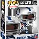 Jonathan Taylor #179 Facsimile Signed Reprint Laser Autographed Funko POP! Football Indianapolis Colts Figurine with Protector Case