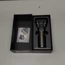 Electric Razor for Men with Pop-Up Trimmer: Rechargeable Cordless Foil Shaver for Face - Wet/Dry/Anti-Slip Waterproof Shavers with LED Display - Metal Handheld Design Light Gray