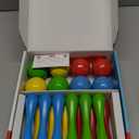 Goobi 20 Piece Construction Set Large Building Blocks Developmental Play Sticks STEM Learning Vibrant Colors Creativity Imagination 3D Puzzle Educational Toys for 1 Year Old Toddlers Preschool