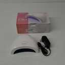 SUNUV UV LED Nail Lamp, Gel Light for Nail Polish UV Dryer with 3 Timers SUNone White