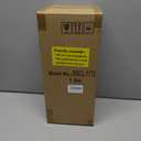 NEEDOMO Christmas Decorations Outdoor&Indoor, 17''/12'' Metal Candle Lantern Decor,Christmas Lanterns with Snowflakes Stars and LED Candle for Home Porch Patio Table Centerpieces, Xmas,No Glass