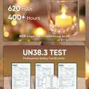 12 x Homemory 12pcs Flameless LED Tea Lights with Remote & Timer, 400+Hours Realistic Flickering Battery Candles for Seasonal, Tabletop, and Centerpieces Decor