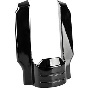 5'' Motorcycle Rear Fender Extension Stretched Filler for Harley Touring Electra Gide, Street Glide, Road Glide, Road King 1996-2008 (Vivid Black)