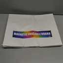 Mag-Fancy Magnetic Dry Erase Calendar for Refrigerator or for Wall -Versatile- Monthly Whiteboard Calendar with Daily Goals Tracker