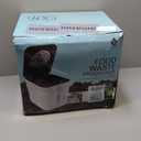 Electric Kitchen Composter - 3L Indoor Odorless Smart Composter with Detachable Carbon Filter - Countertop Compost Bin Turns Waste into Natural Fertilizer for Plants (White)