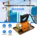 Concrete Vibrator Electric 110V 250W Portable Handheld Cement Mortar Vibrating Troweling Machine Single Phase Cement Trowel Concrete Vibrating Machine 3500RPM