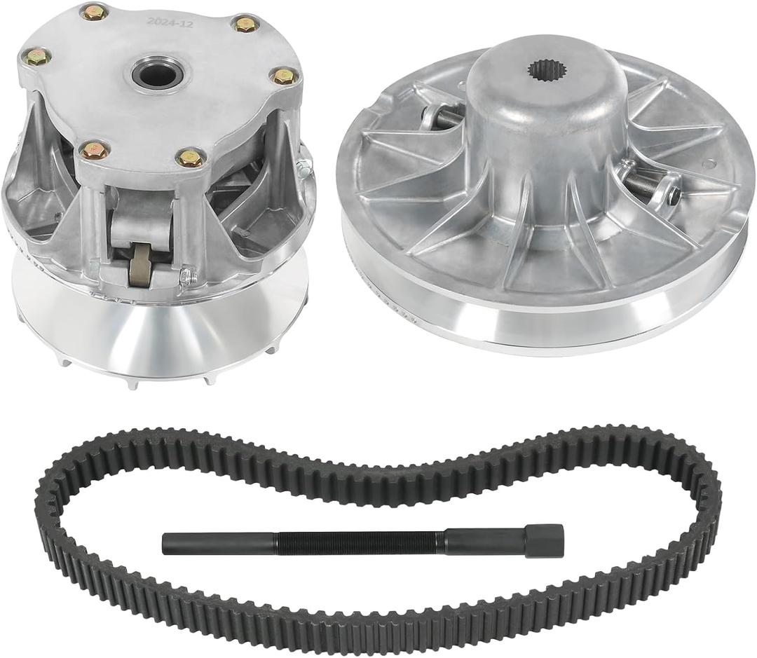 Primary & Secondary Clutches & Drive Belt Compatible with Polaris Ranger 570 EFI 2014-2017, Ranger Crew 570 EFI 2014 2018-2019, Ranger 500 2017-2021# 1323255, 1323013, 1323119, 1323432
