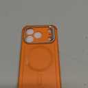 ESR for iPhone 17 Pro Max Case with Stash Stand, 7X Military-Grade Drop Protection with Camera Control, Shock-Absorbing Phone Rugged Cover, Compatible with MagSafe Accessories, Cyber Series, Orange