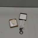 2 Pack Permanent Match Keychain Lighter, Metal Infinity Lighter, Forever Lighters with Bottle Opener, Waterproof Match, EDC Emergency Matchstick, Survival Flint Fire Starter (Fuel Not Included)