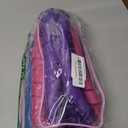 40pcs Heatless Spiral Hair Rollers with Styling Hooks, 22inch/55cm, No Heat Damage, DIY Kit for Long & Medium Hair (Purple&Red)