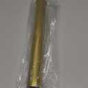 Westbrass D417-RAW 1/2" x 12" 17 Gauge Brass Single End Flanged Tailpiece, Unfinished