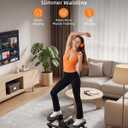 Rock Fitness Stepper for Exercise at Home, Motion Stair Stepper with Resistance Bands for Full Body Workout, Aerobic Workout Machine Fitness Equipment