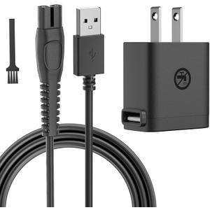 BENSN 5V1A Charger Compatible with Philips Norelco One Blade QP2724 QP2834 QP1324,for Phillips QP1924 QP4631 QP6507 QP6552 PQ888 PQ889 MG5910 MG7910 MG9510 Electric Trimmer Charging Cord