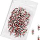 Riseuvo 100Pcs Schrader Tire Valve Core - American/US Valve Stems Core for Most Automotive, RV, ATV & Air Conditioning, Tire Remover Replacement