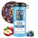 Tiesta Tea Blueberry Wild Child, Loose Leaf, Blueberry Hibiscus Herbal Tea, Premium Non-Caffeinated Blend, Make Hot or Iced, Brews Up to 50 Cups, 5.5 Ounce Refillable Tin Exp. 3/24/2028