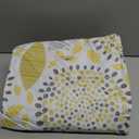 Walrus Round Vinyl Fitted Tablecloth with Flannel Backing Elastic Edge Design Table Cover Waterproof Oil-Proof PVC Table Cloth Stain-Resistant Best for 37"-44" Round (Floral)