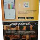 Cafe Lights Classic Color Changing String Lights, 24ft Black Cord, 12 Bulbs Shatterproof Acrylic Bulbs, Weatherproof, Wi-Fi Dimmable RGB LED, Outdoor String Lights 62 Colors, 74748