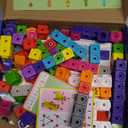 hand2mind MathLink Cubes Numberblocks 1-10 Activity Set, 30 Preschool Learning Activities, Counting Blocks, Linking Cubes, Educational Toys for Kids, Number Games, Math Manipulatives Kindergarten