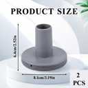 2-Pack 11070 Strainer Connector Replacement for 1-1/4" Fittings, Pool Water Jet Adapter Compatible with Intex Swimming Pool, Fits Pool Models 26183MW, 26165EH, 26167E, 26175EH, 26191EH