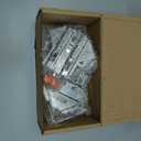 Owfeel 2pcs Stainless Steel Right Corner Clamp,90 Degree Right Angle Clamp for Woodworking,Right Angle Clip Fixer,Single Handle Clamps for Woodworking, Photo Framing (Close)