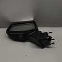 Left Driver Side Mirror Compatible With 2019-2025 Chevy Silverado 1500 With Power Glass Power Folding Heated Turn Signal Puddle Lights Mirror Memory Blind Spot Chrome Replace#84898867(14Pins)