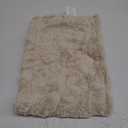 Bedsure Dog Blankets for Small Dogs Washable - Fluffy Fuzzy Cat Puppy Blanket with Premium 300GSM Coral Fleece Soft for Pet Kitten Doggy, White, 25x35IN