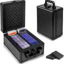 Graded Card Storage Box, Top Loaders Storage Case, Sports Trading Card Box, Cards Slab Case PSA MTG CSG BGS SGC One Touch Magnetic Card Holder, Waterproof Carrying Collector Boxes (Medium)