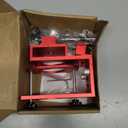 Door Lock Installation Kit for 1-3/8" and 1-3/4" Wooden Doors with Guide Template, Aluminum Alloy Door Hole Drilling Kit, Door Lock Jig Clamp Design Fits 2-3/8" and 2-3/4" Backsets, Drill Bit Included