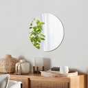10 Pack Round Mirror Centerpieces for Tables Decorations, 10" Acrylic Circle Mirror Centerpieces Mirror Tray Candle Plate Centerpiece for Wedding Table Decorations Wall Decor (Round, 10inch)
