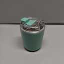 Puraville Insulated Tumblers with Lid, 10 oz Travel Coffee Mug Stainless Steel Vacuum Cup, Leak Proof Reusable Double Walled Coffee Tumbler for Iced and Hot Drinks, Green