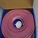 15 Ft Flexible Race Track for Kids, DIY Car Track Set with 2 Toy Cars & 3 Suction Cup Ramps, Easter Basket Stuffers for Teens & Boys Girls, Creative Easter Gifts for Kids, Blue & Red