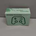 W&O Wireless Controller for With Xbox One, Xbox Series X/S, Xbox One X/S, PC, With RGB LED Light, Mappable Buttons, With 2.4GHZ Wireless Adapter Gamepad (Electric Volt)