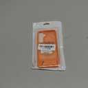 Magnetic for Samsung Galaxy S24 Case / S25 Case with Kickstand, Compatible with Mag-Safe, Slim Shockproof Grippy Translucent Matte Phone Cover, Built in Invisible Stand, Orange