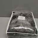 Electric Heated Blanket Throw Size 50"60" with 4 Heating Levels & 4 Hours Auto Off, Heating Throw Plush Faux Fur, Energy Efficient, Machine Washable, Gradient Gray