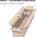 BOX USA 12 x 10 x 7" Corrugated Boxes,12"L x 10"W x 7"H, Pack of 25 | Shipping, Packaging, Moving, Storage Box for Home or Business, Strong Wholesale Bulk Boxes