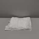 3 Yards French Eyelash Lace Fabric Floral Embroidered Lace Fabric for Clothes Wedding Dress Sewing Home Decor (59" W x 3 Yards, White)