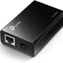TP-Link TL-PoE10R, 802.3af Compliant Gigabit PoE Splitter, 5/9/12V DC Power Output, Up to 100 Meters (325ft.), Power Adapter & Cable Included (Black)