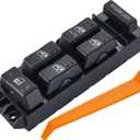 Power Window Switch Fits for 2001-2002 Chevy Avalanche 1500 HD 2500 HD 3500 Suburban Tahoe, GMC Sierra Yukon Cadillac Escalade. Driver Side Control Door vidrios Master Switch. Replaces 15062650.