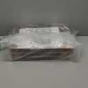 QEEIG 10" Deep Floating Shelves for Wall  10 x 16 inch Book Shelf Bathroom Bedroom Kitchen Living Room Hanging Bookshelf Farmhouse Set of 3, Rustic Brown (02540BN3)