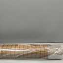 LazBlinds No Drill Bamboo Roman Shades, 26.5" W x 64" H, Malay Umber | Cordless Light Filtering Natural Wood Blind, Privacy Protection, Room Darkening Bamboo Blinds for Windows