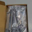 Shimeyao Cabinet Pulls Hole Center Vintage Cabinet Pulls Handles Drawer Handles Closet for Kitchen Bathroom Drawer Dresser Pull Hardware(10,Black,5"(128mm) Hole Center)