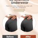 Kalapa Seamless Womens Underwear High Waisted No Show Briefs Silky Stretch Breathable Full Coverage Ladies Panties Multi Pack (US, Alpha, Medium, Regular, Regular, Nude (6 Pack))