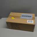 bagmad 100 Pack 8x4.75x10 Inch Medium Red Gift Paper Bags with Handles Bulk, Kraft Bags, Craft Grocery Shopping Retail Party Favors Wedding Business Sacks (Red, 100pcs)