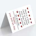 3 x Happy Anniversary Cards for Women Men Husband Wife | Valentine Day Gifts for Him Her (CD-117)