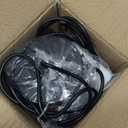 2 Pack Pendant Lights, Black Pendant Lights Kitchen Island,Wood Dome Minimalist Industrial Ceiling Hanging Lights for Kitchen Island, Barn, Dining Room, Living Roo m, Bedroom