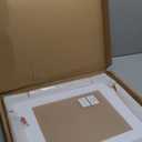 ArtXO 16"x20" Picture Frame Wooden, Display Pictures 11"x14" with Mat or 16"x20" Without Mat, Gold Bamboo Poster Frames,Hanging Photo Frame Wall