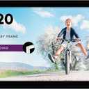 Americanflat 10x20 Picture Frame with Polished Plexiglass - Signature Collection - Gallery-Style Frames Made of Engineered Wood - Photo Frame for Wall Display - Black